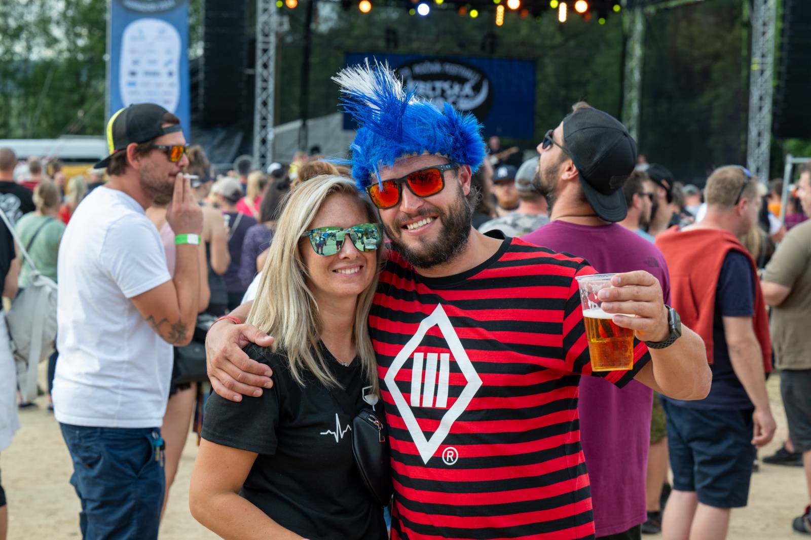 Keltská noc: Pod skokanskými můstky v Harrachově řádili Tři sestry, Harlej, Vypsaná fiXa i Trautenberk