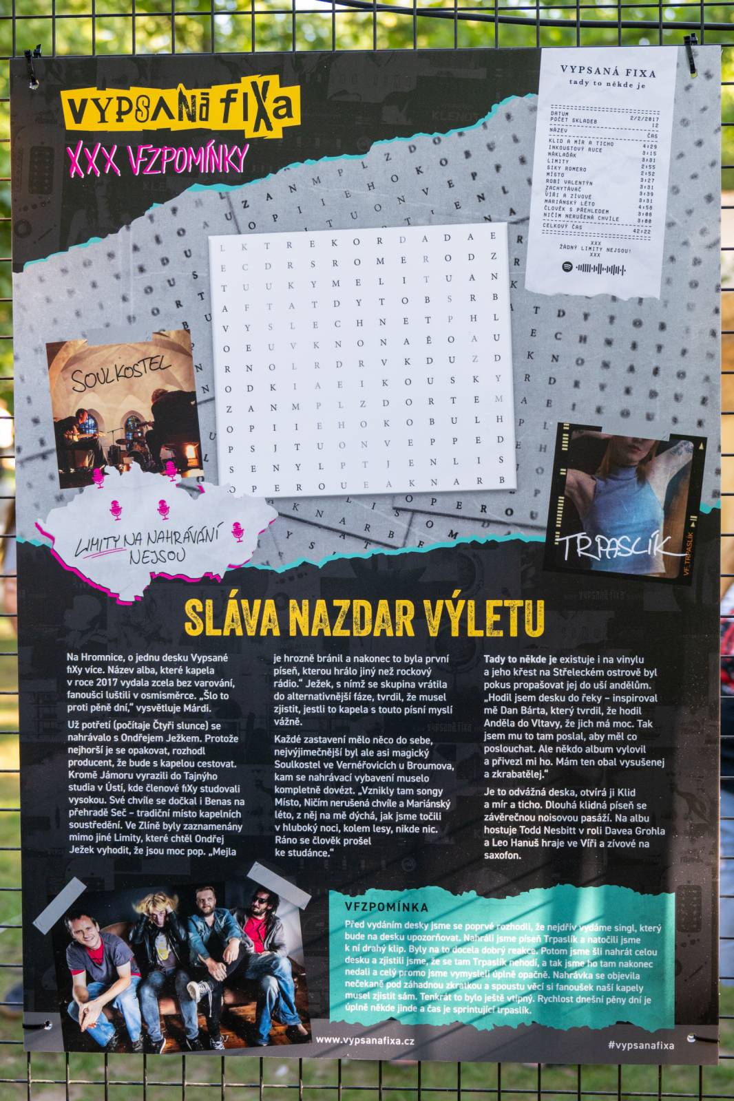 Vypsaná fiXa oslavila na Střeleckém ostrově své třicáté narozeniny