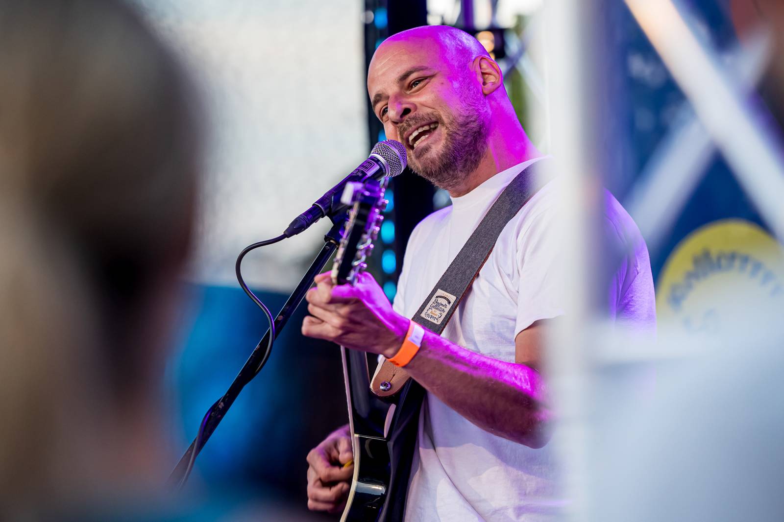 Vojtaano vystoupil pod širým nebem na Terase Smíchov