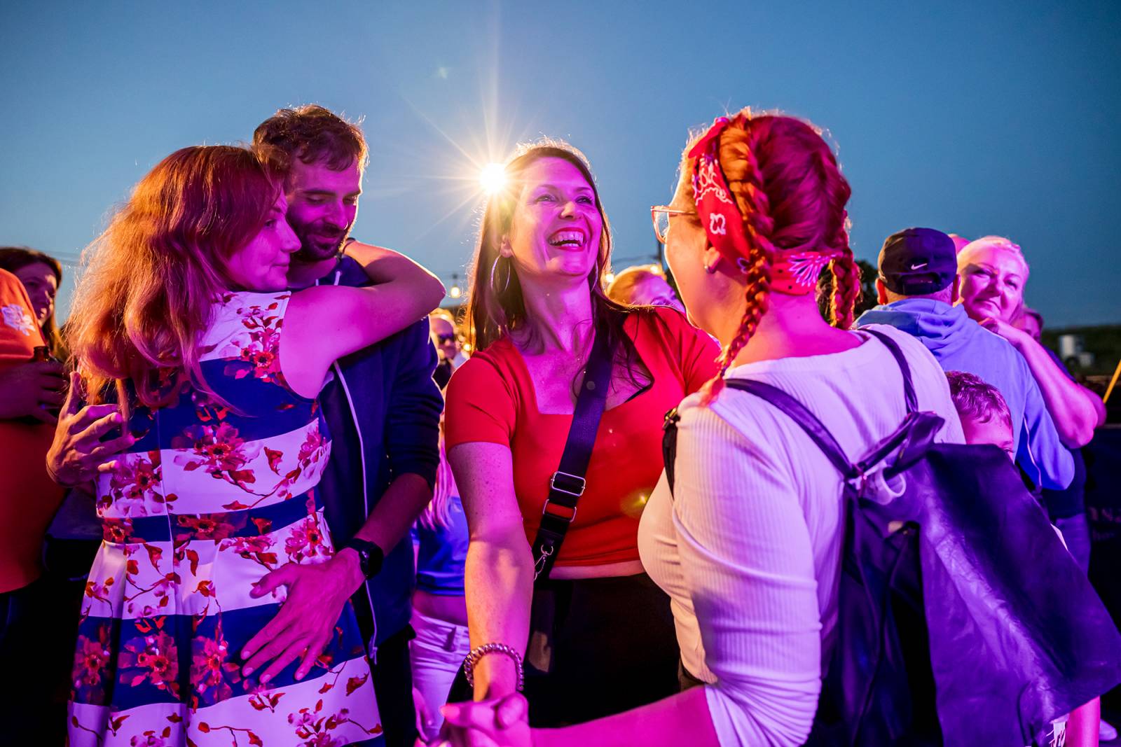 Vojtaano vystoupil pod širým nebem na Terase Smíchov