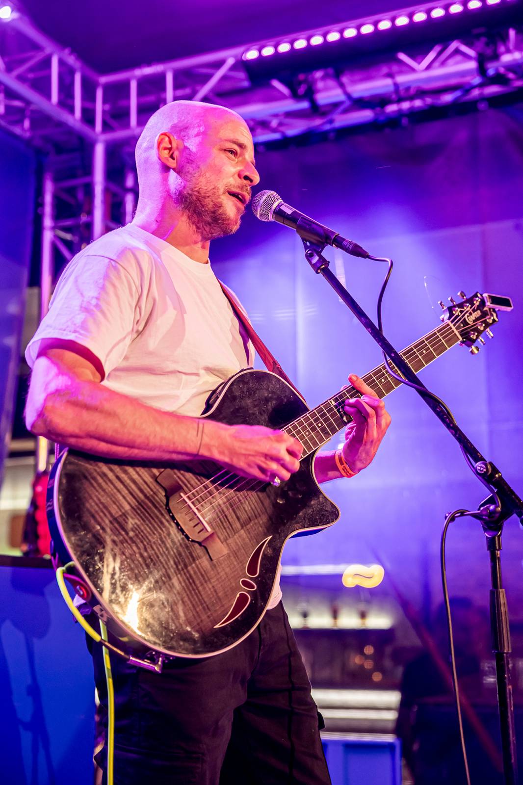 Vojtaano vystoupil pod širým nebem na Terase Smíchov