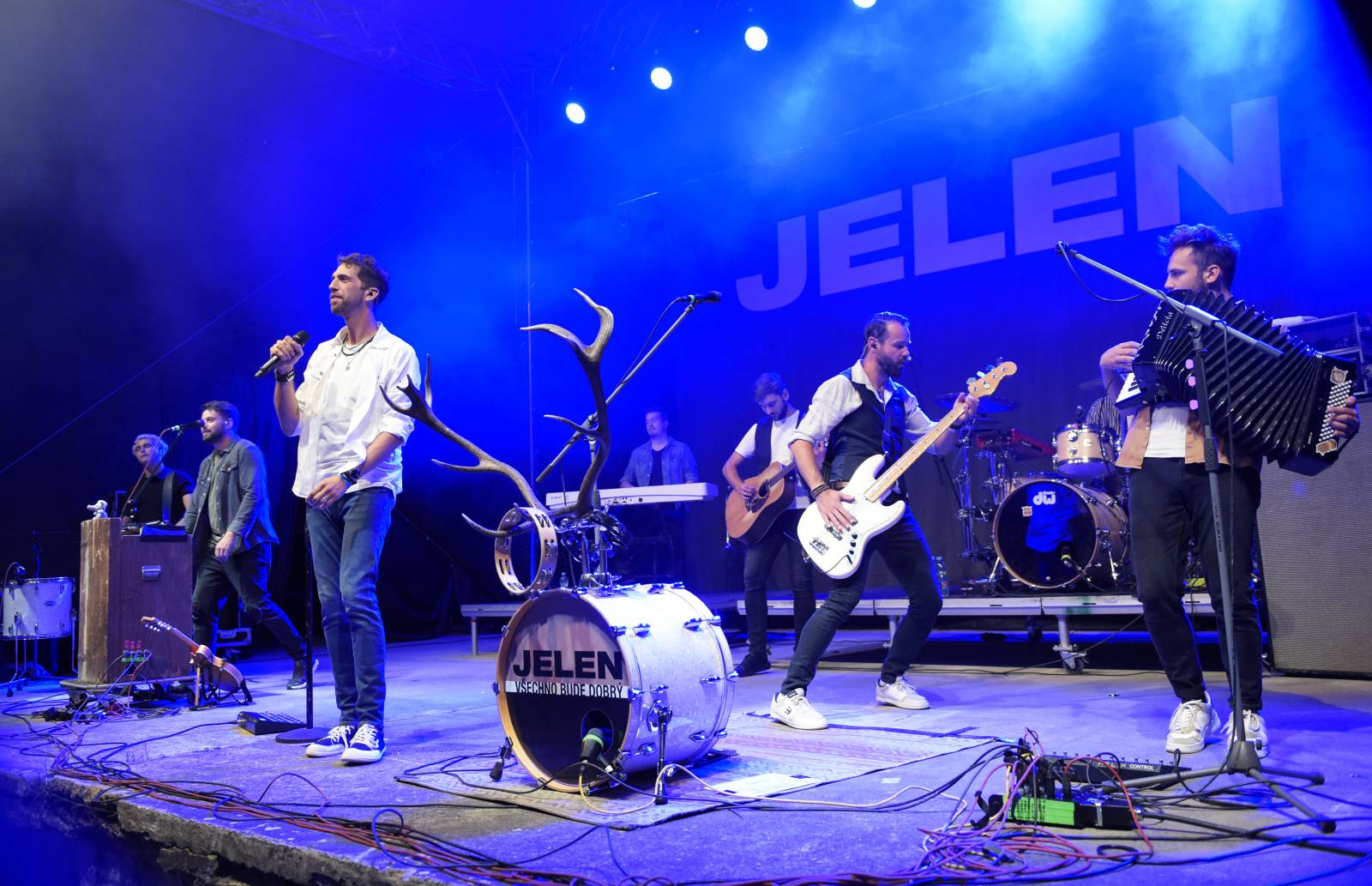 Jelen si podmanil Příbram, publikum bavili také Sofian Medjmedj a Poetika