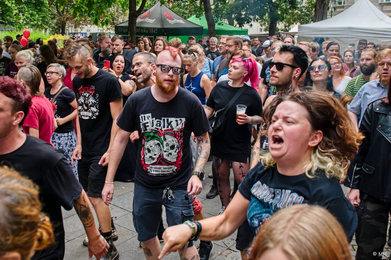 Pan Lynx, Absolutní neklid, Zlo z Jihu nebo Znouzectnost. Festival na ulici bavil Plzeň s více než 140 vystoupeními
