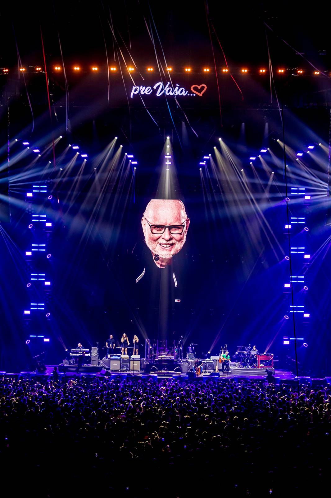 Elán v O2 areně podruhé: Tentokrát zpíval jen pro Vaša Patejdla