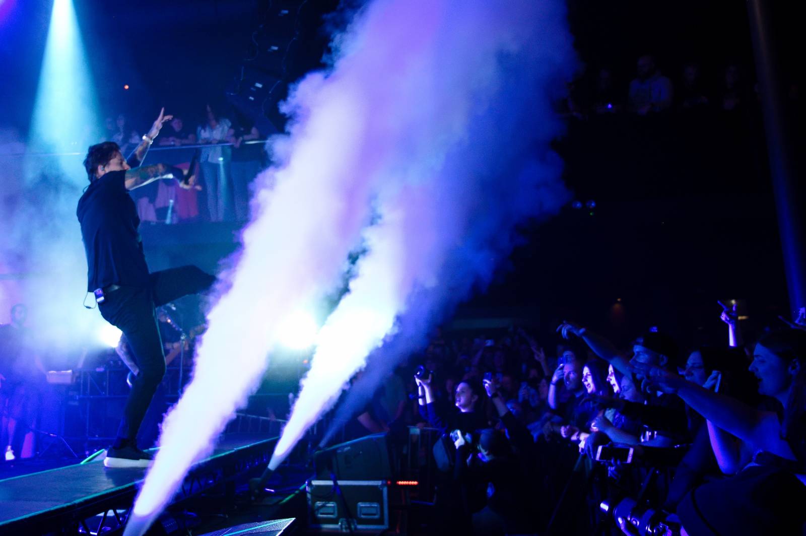 Our Last Night přehráli SaSaZu světové hity, předskakovali jim Normandie a Lifespark