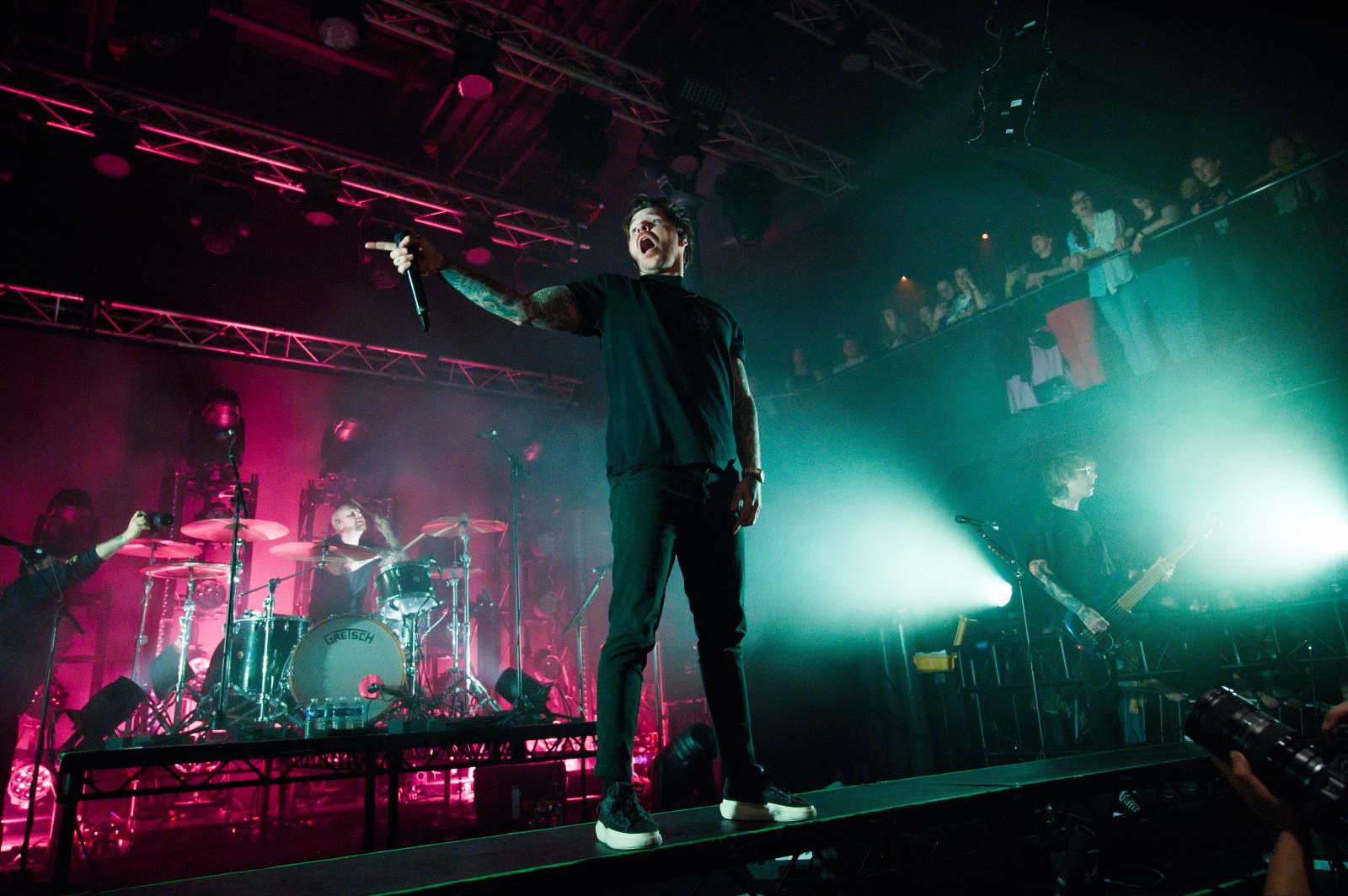 Our Last Night přehráli SaSaZu světové hity, předskakovali jim Normandie a Lifespark