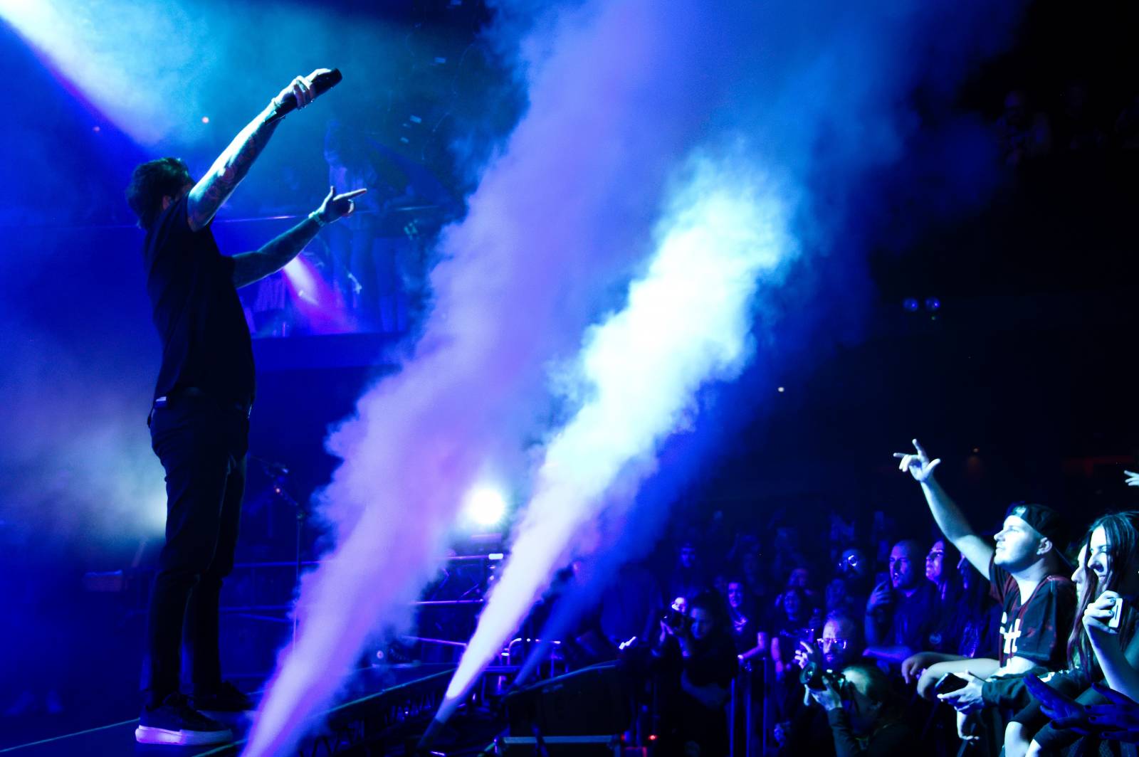 Our Last Night přehráli SaSaZu světové hity, předskakovali jim Normandie a Lifespark