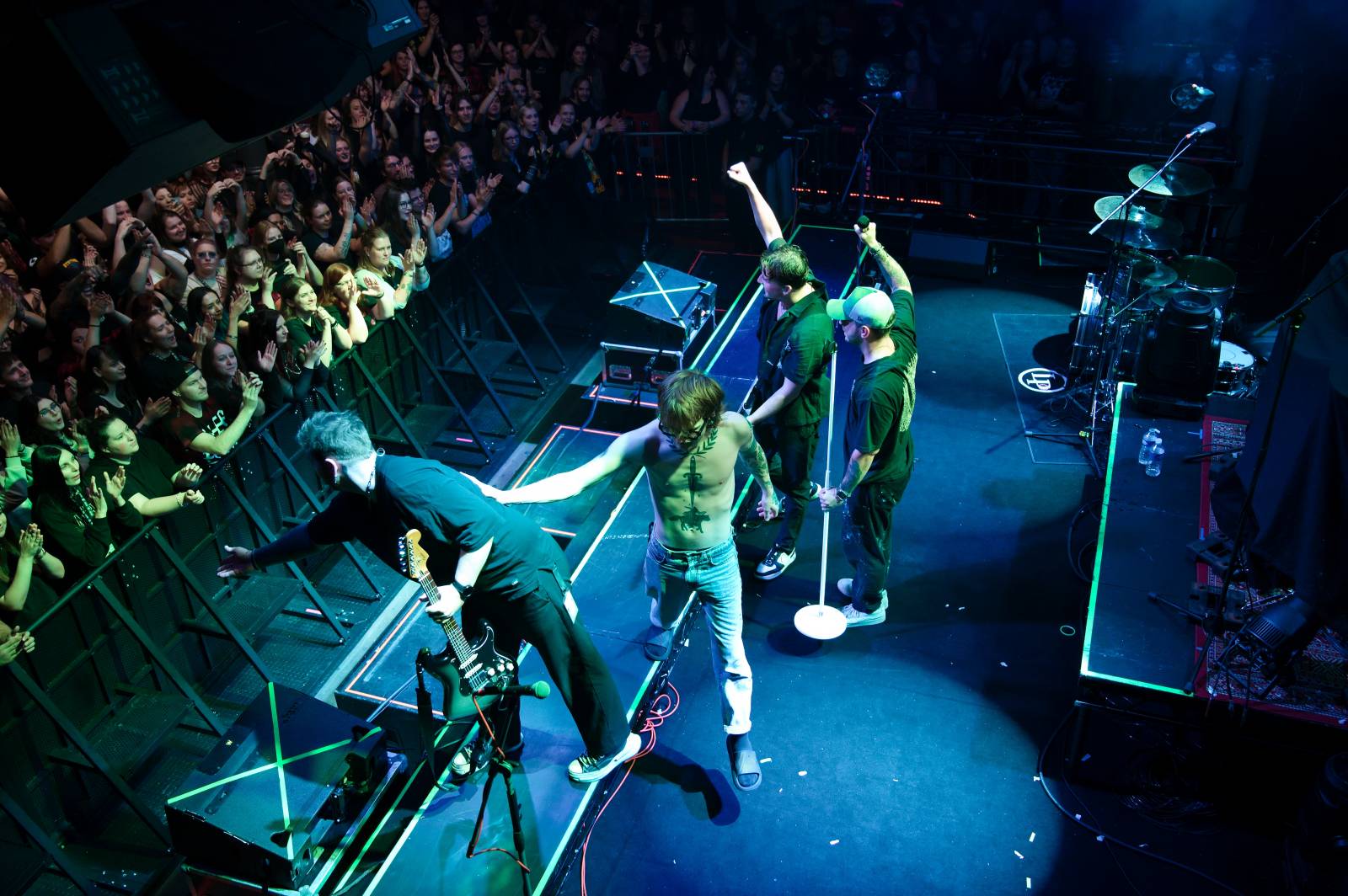 Our Last Night přehráli SaSaZu světové hity, předskakovali jim Normandie a Lifespark