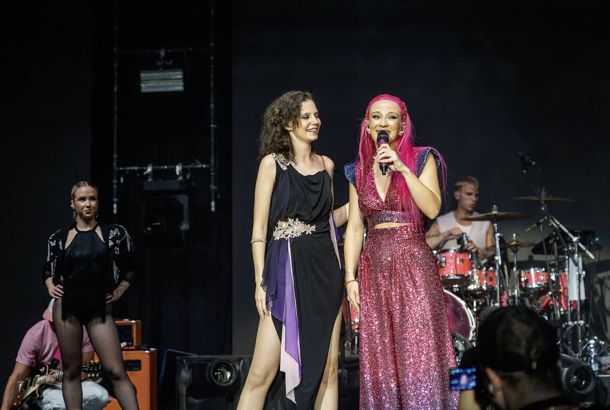 Jen růžová to může být. Tereza Mašková roztančila vyprodanou Lucernu