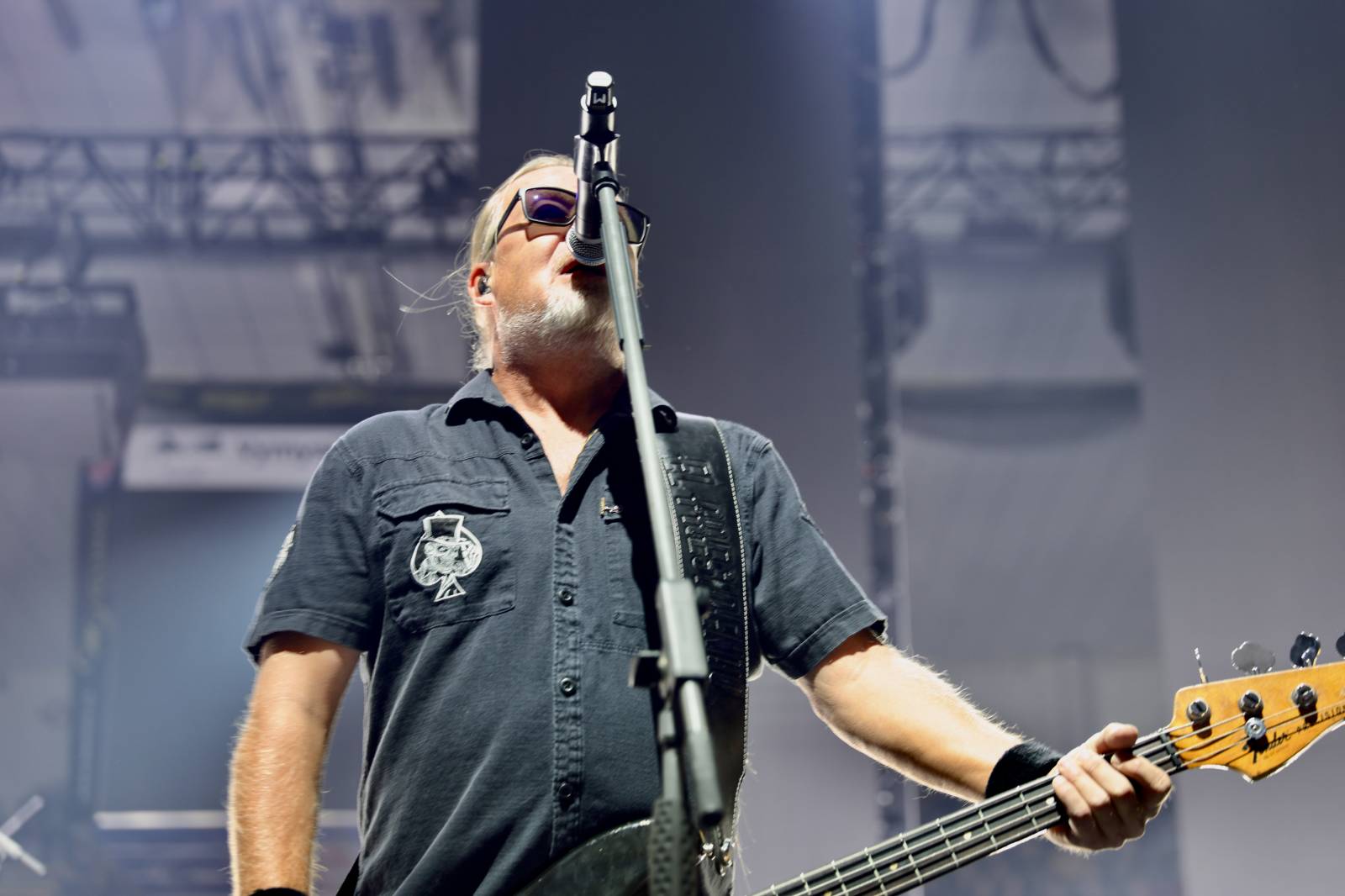 Kabát zavítal do Českých Budějovic, fanoušky bavil pyrotechnickými efekty