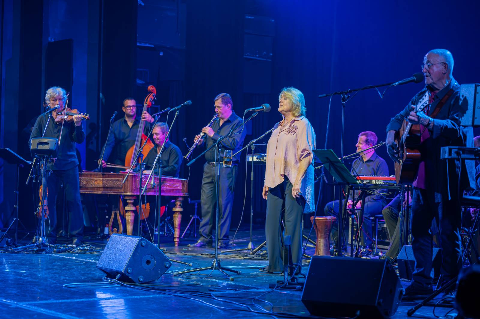 Jiří Pavlica s Hradišťanem a Javory se v Divadle Hybernia dočkali standing ovation 