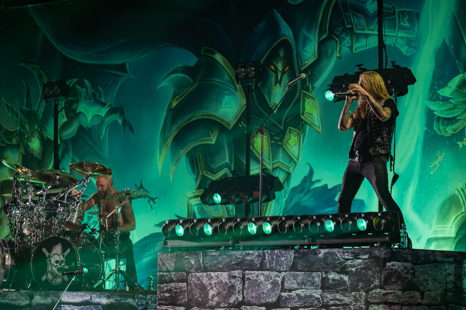 Metalová smršť v Holešovicích. Do Prahy zavítali Powerwolf, Hammerfall a Wind Rose