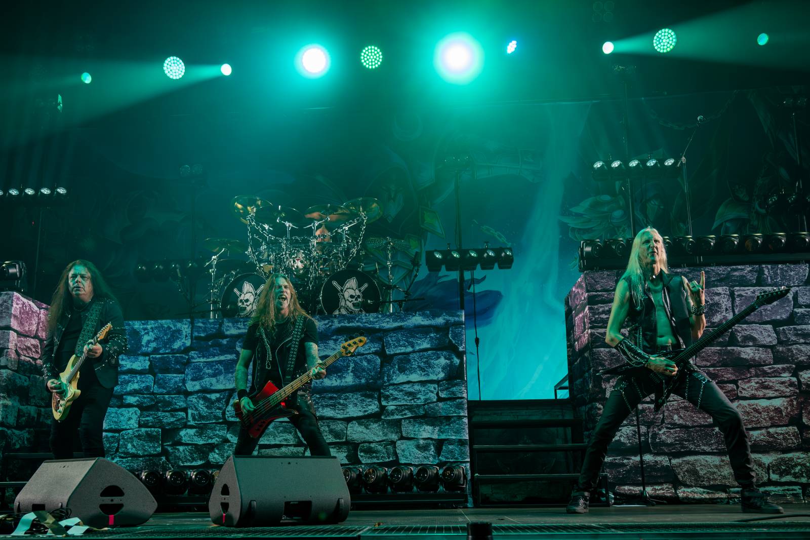 Metalová smršť v Holešovicích. Do Prahy zavítali Powerwolf, Hammerfall a Wind Rose