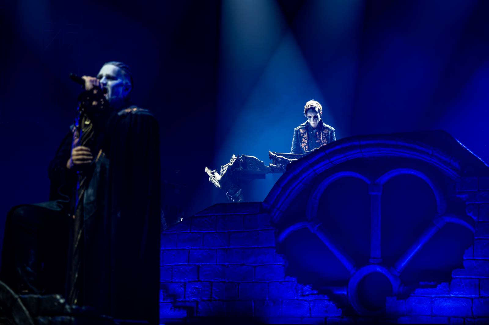 Metalová smršť v Holešovicích. Do Prahy zavítali Powerwolf, Hammerfall a Wind Rose