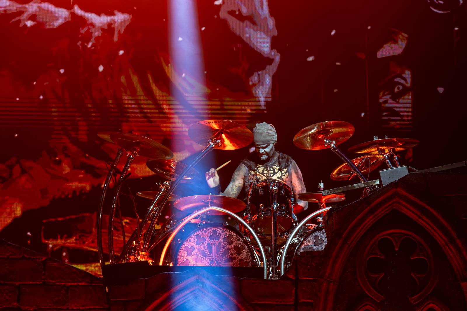 Metalová smršť v Holešovicích. Do Prahy zavítali Powerwolf, Hammerfall a Wind Rose