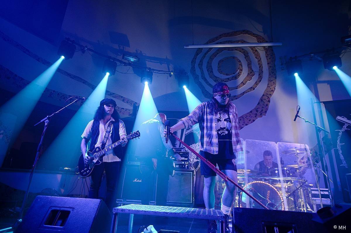 Maďarští Hollywood Rose zavítali do Plzně, v Buena Vistě přehráli největší hity Guns N' Roses