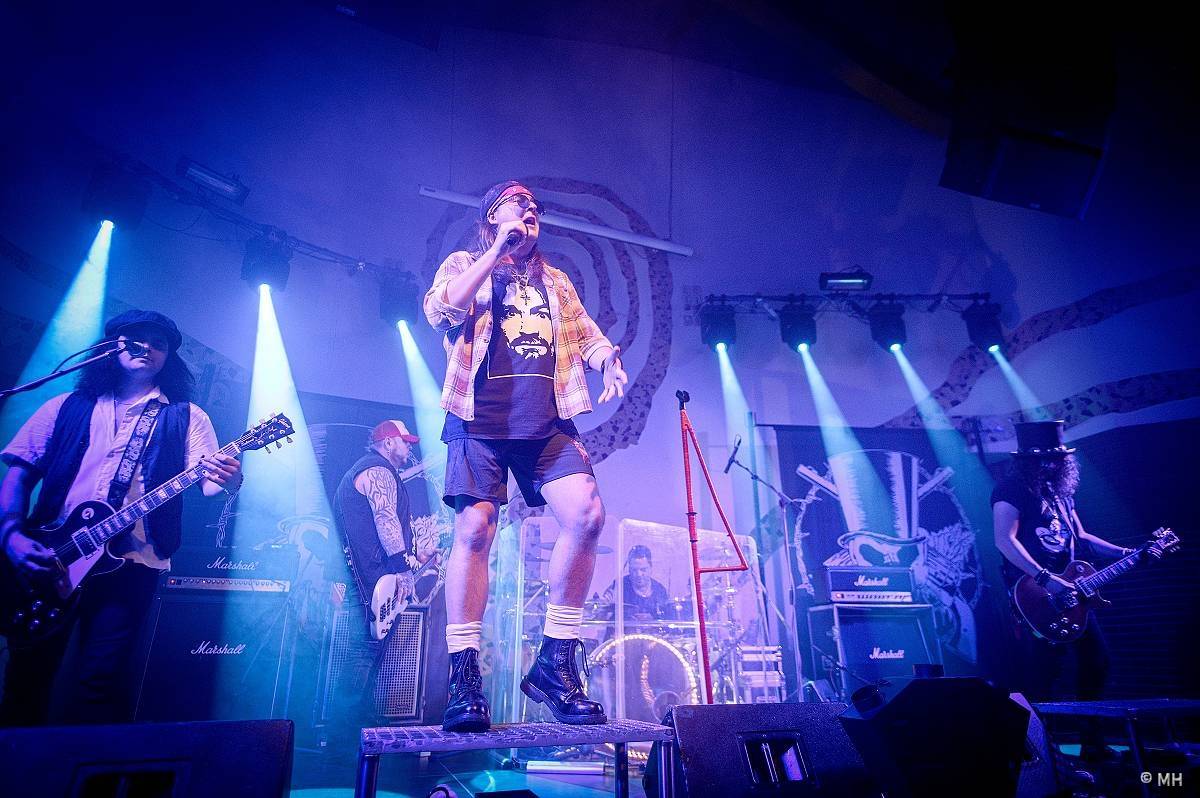 Maďarští Hollywood Rose zavítali do Plzně, v Buena Vistě přehráli největší hity Guns N' Roses