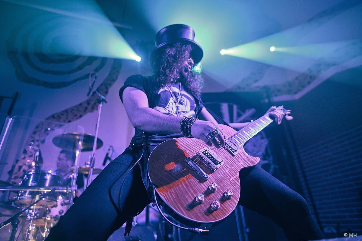 Maďarští Hollywood Rose zavítali do Plzně, v Buena Vistě přehráli největší hity Guns N' Roses