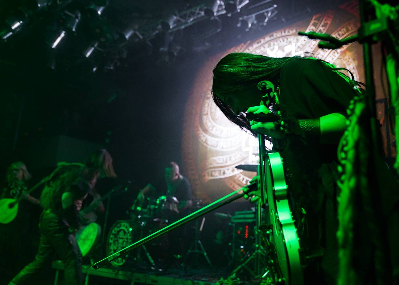 Pohanská hudba zněla Lucerna Music Barem, vystoupili Deloraine s hosty Žniwa a Eihwar