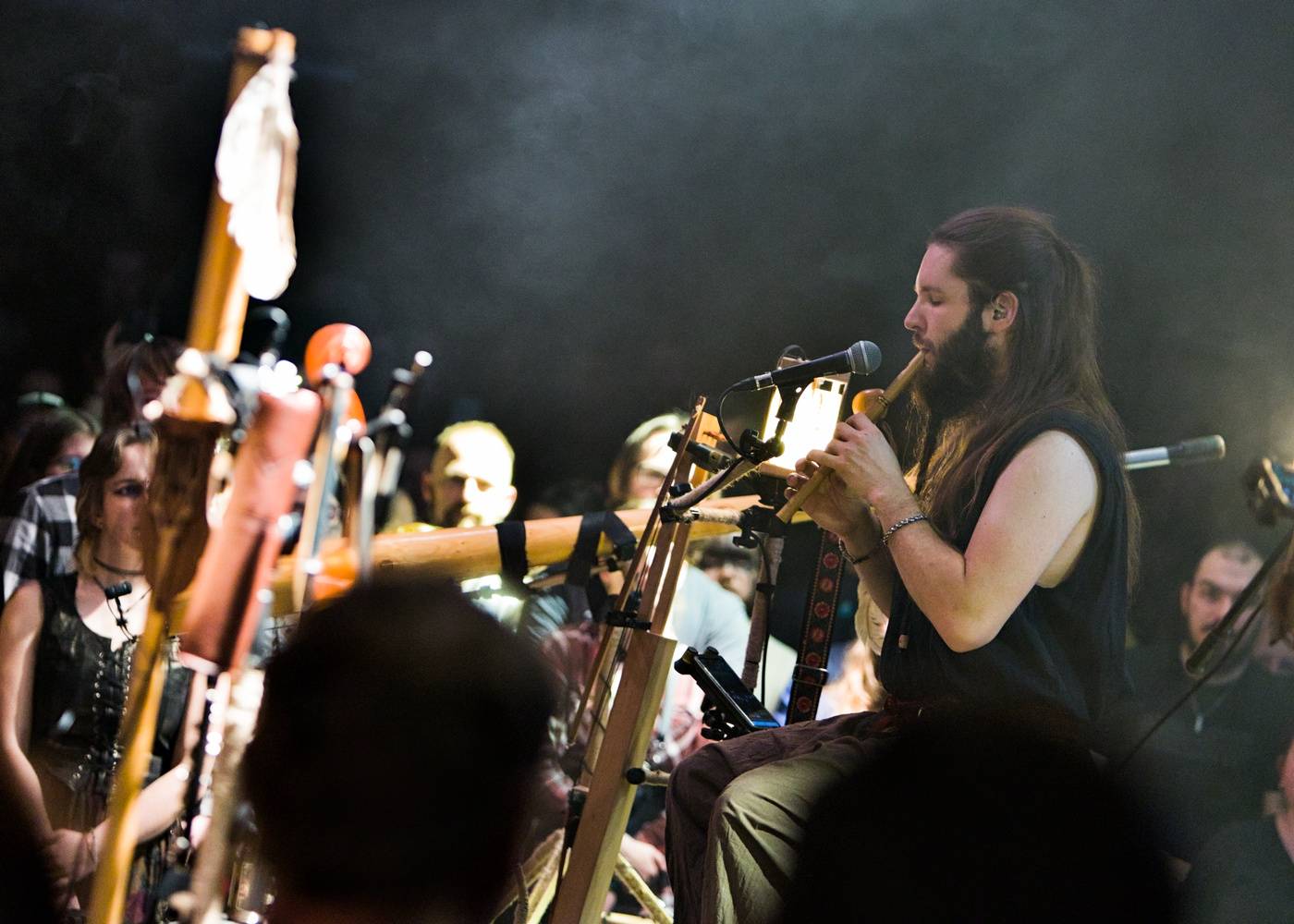 Pohanská hudba zněla Lucerna Music Barem, vystoupili Deloraine s hosty Žniwa a Eihwar