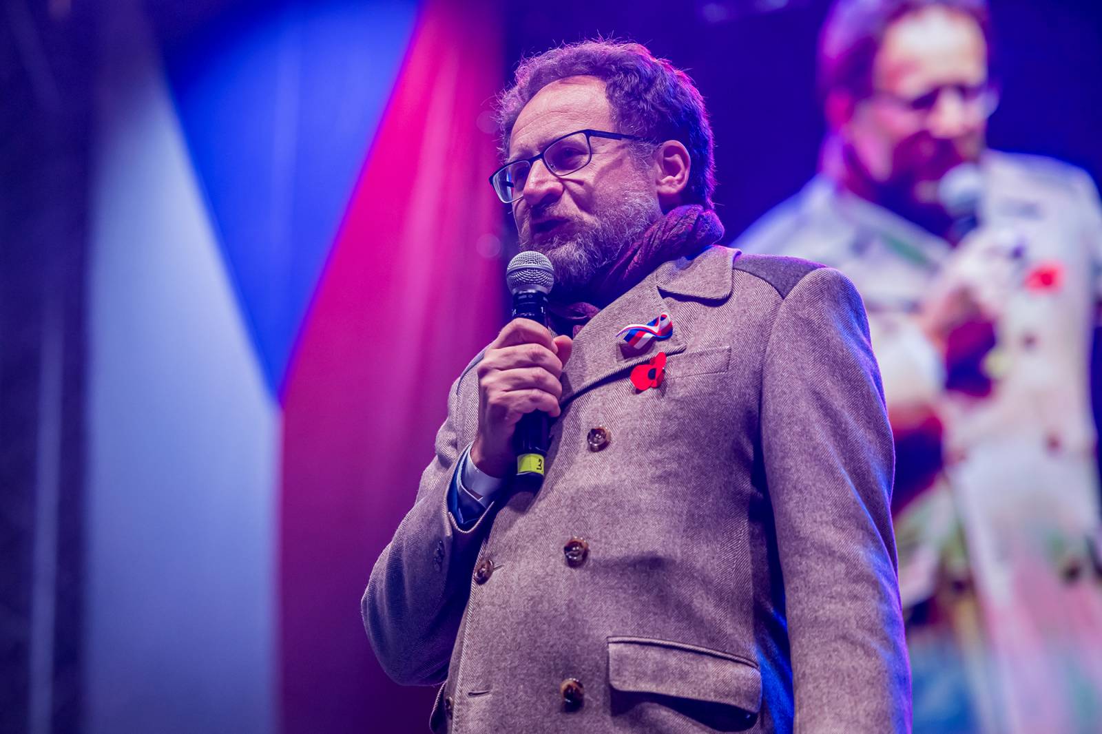 Oslavy sametové revoluce vyvrcholily na Václavském náměstí vystoupeními Davida Kollera, Tata Bojs nebo Ivana Hlase