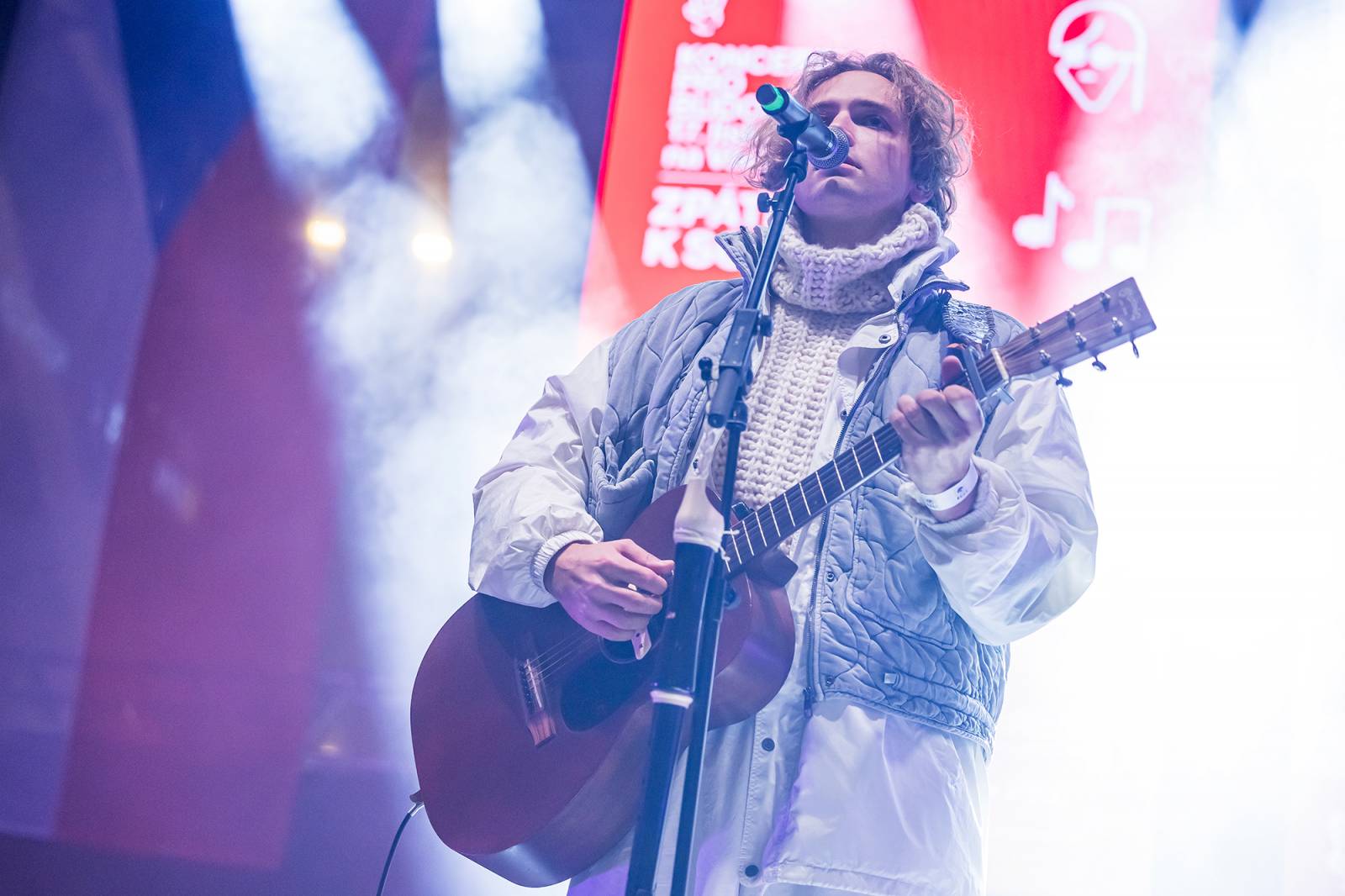 Oslavy sametové revoluce vyvrcholily na Václavském náměstí vystoupeními Davida Kollera, Tata Bojs nebo Ivana Hlase