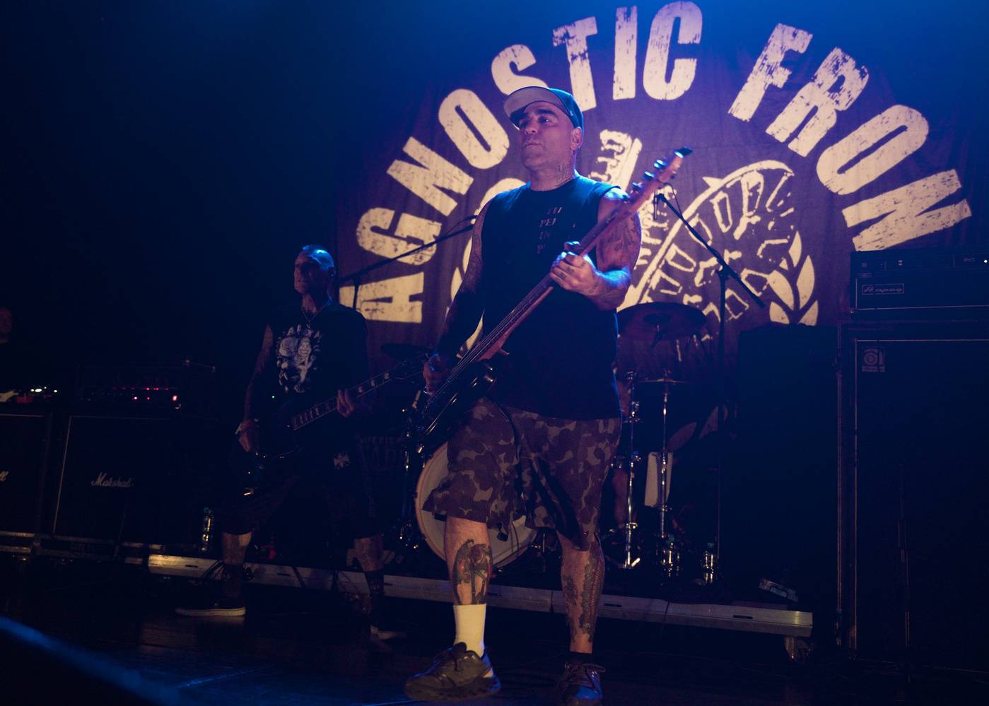 Punková jízda v Praze, v Paláci Akropolis řádili Agnostic Front
