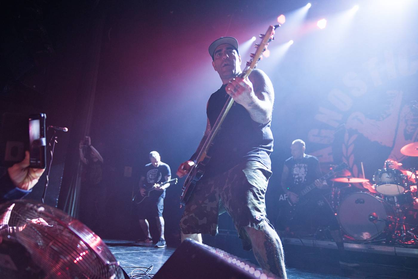 Punková jízda v Praze, v Paláci Akropolis řádili Agnostic Front