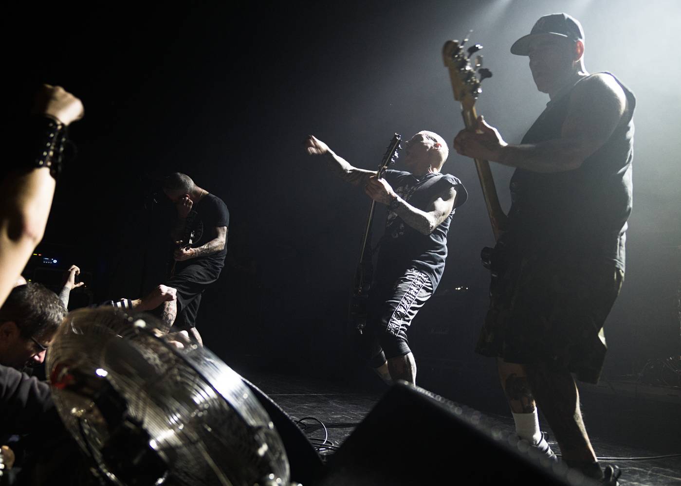 Punková jízda v Praze, v Paláci Akropolis řádili Agnostic Front