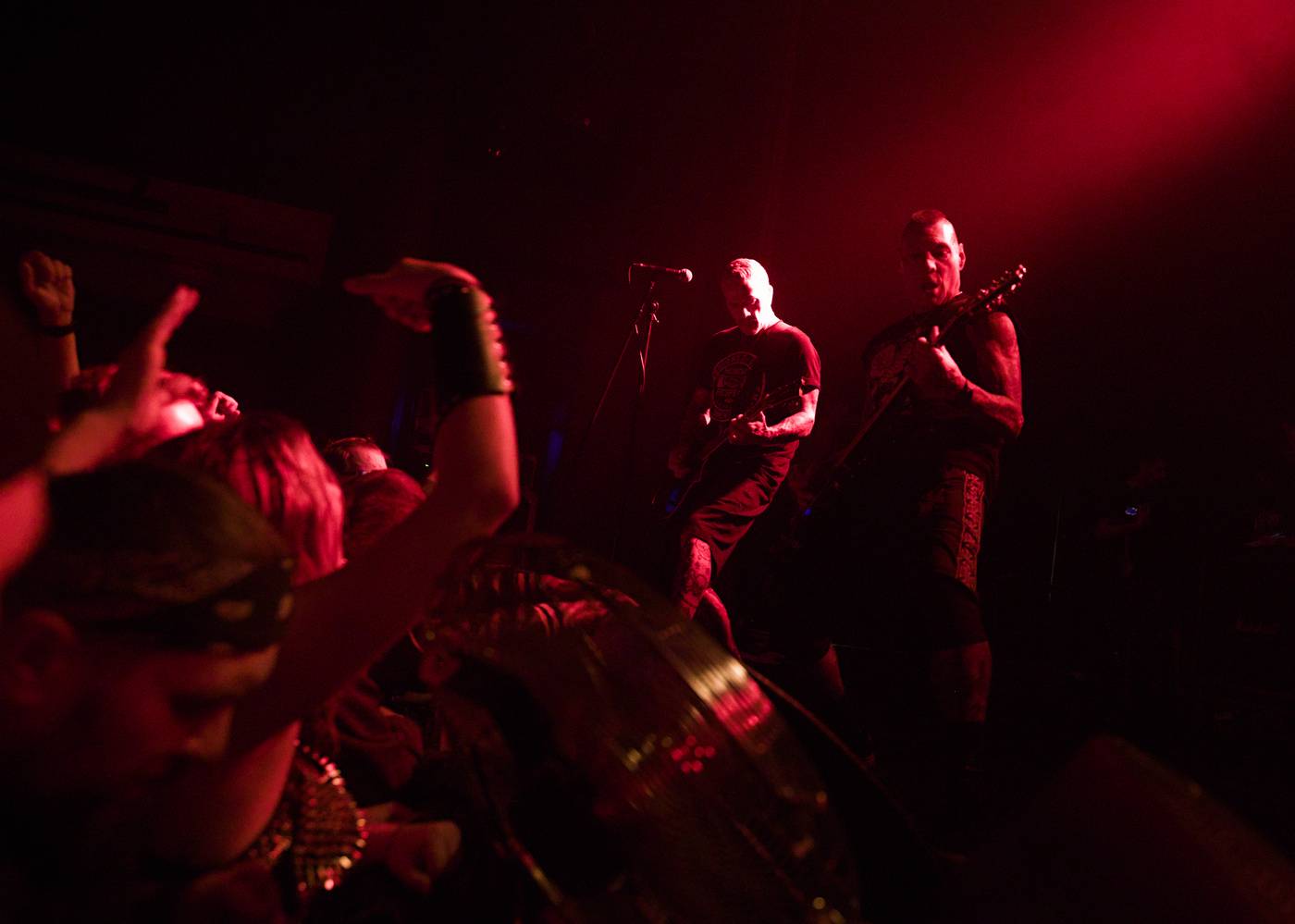 Punková jízda v Praze, v Paláci Akropolis řádili Agnostic Front