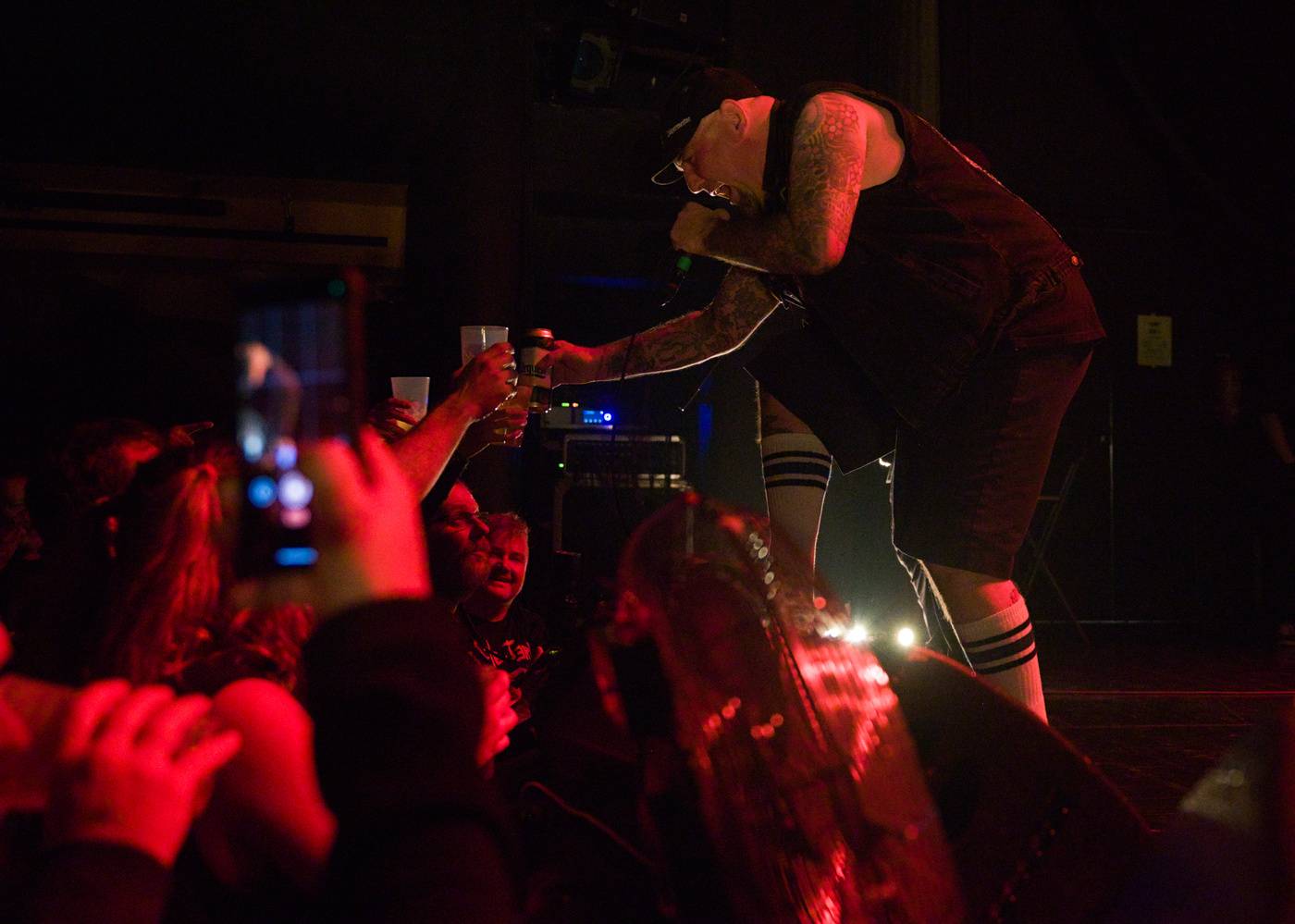 Punková jízda v Praze, v Paláci Akropolis řádili Agnostic Front