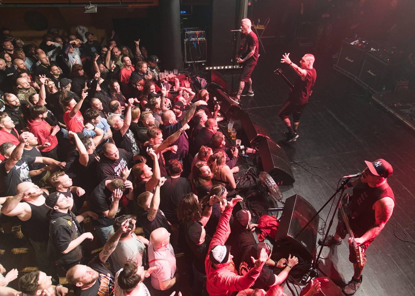 Punková jízda v Praze, v Paláci Akropolis řádili Agnostic Front