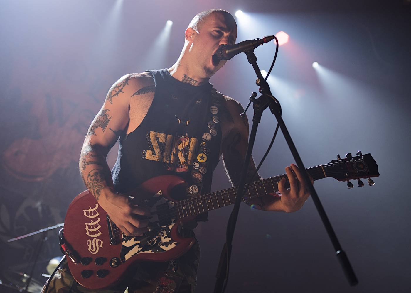 Punková jízda v Praze, v Paláci Akropolis řádili Agnostic Front