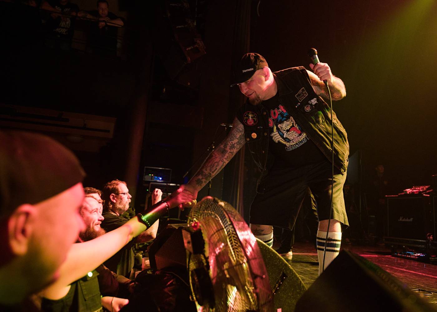 Punková jízda v Praze, v Paláci Akropolis řádili Agnostic Front