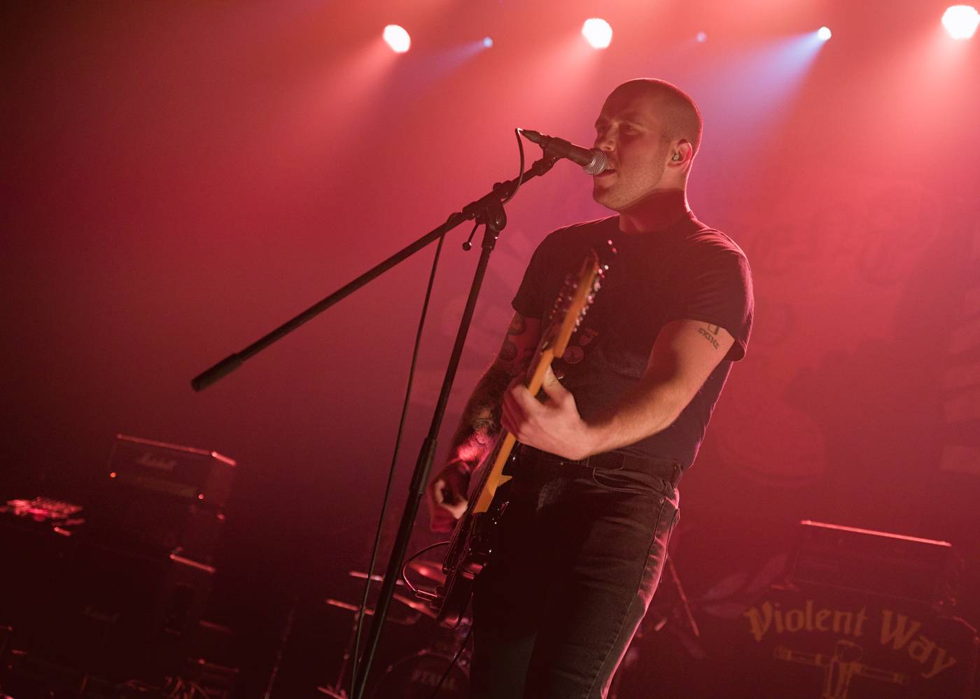 Punková jízda v Praze, v Paláci Akropolis řádili Agnostic Front