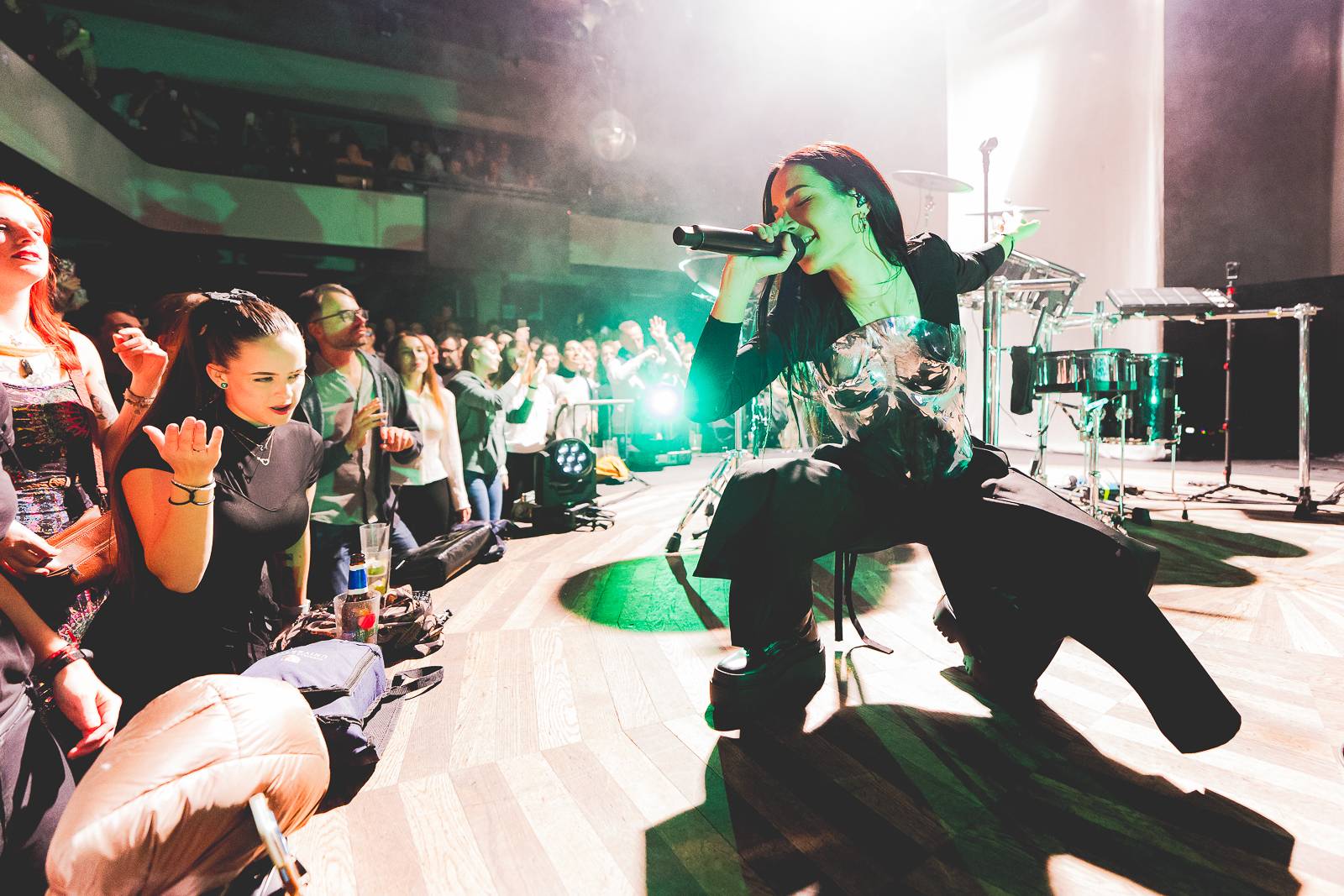 Giolì & Assia bavily vyprodaný Lucerna Music Bar, předskakovala jim Němka Joplyn