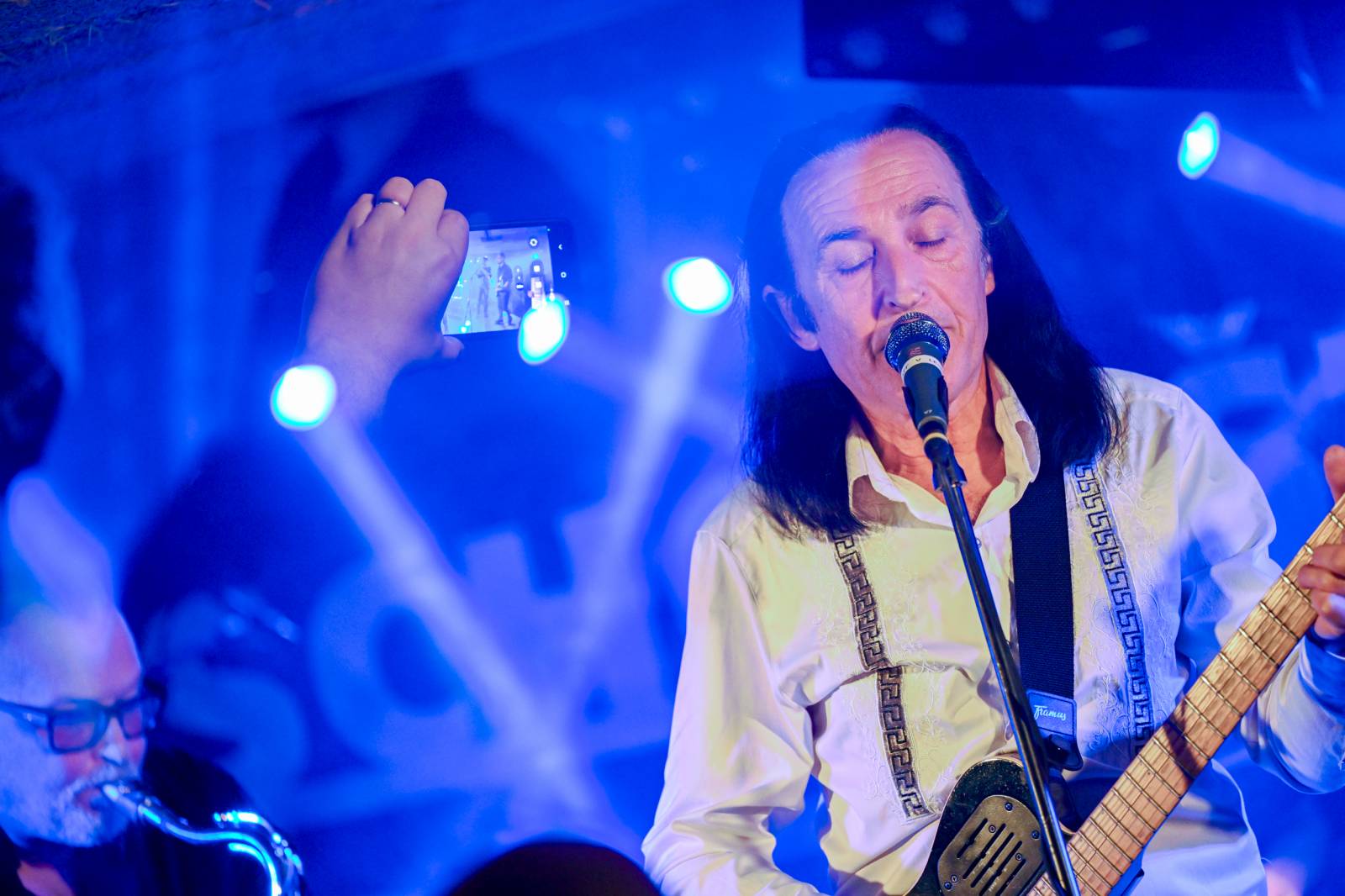 Schodiště pokřtilo v Café V lese modrou část svého 2LP, kmotrem se stal Golda ze Znouzectnosti