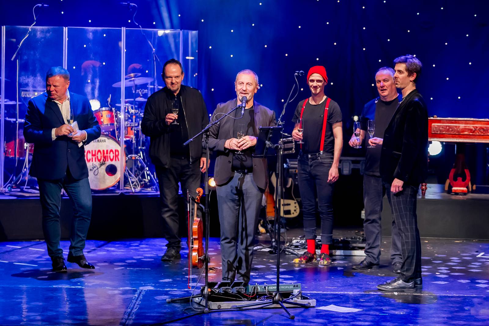 Čechomor pokřtil v Hybernii nové album, koncert obohatil o cimbálový doprovod