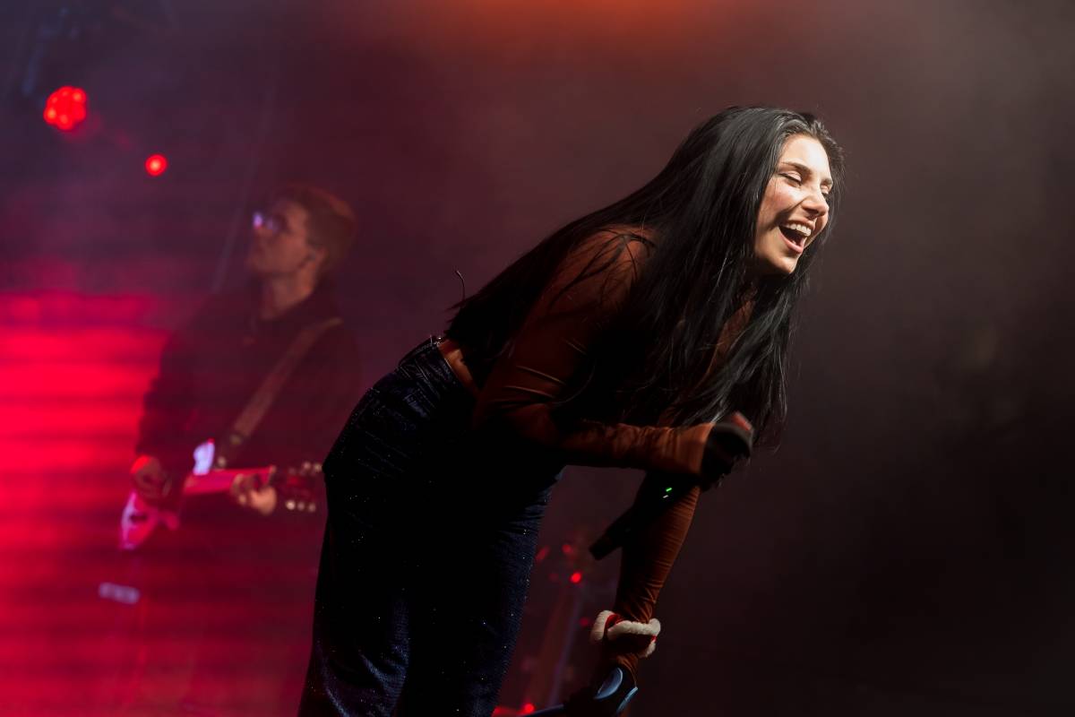 Pam Rabbit rozzářila svými písněmi a humornými hláškami brněnské vánoční trhy