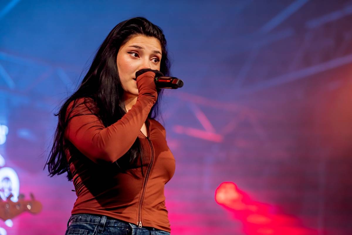 Pam Rabbit rozzářila svými písněmi a humornými hláškami brněnské vánoční trhy