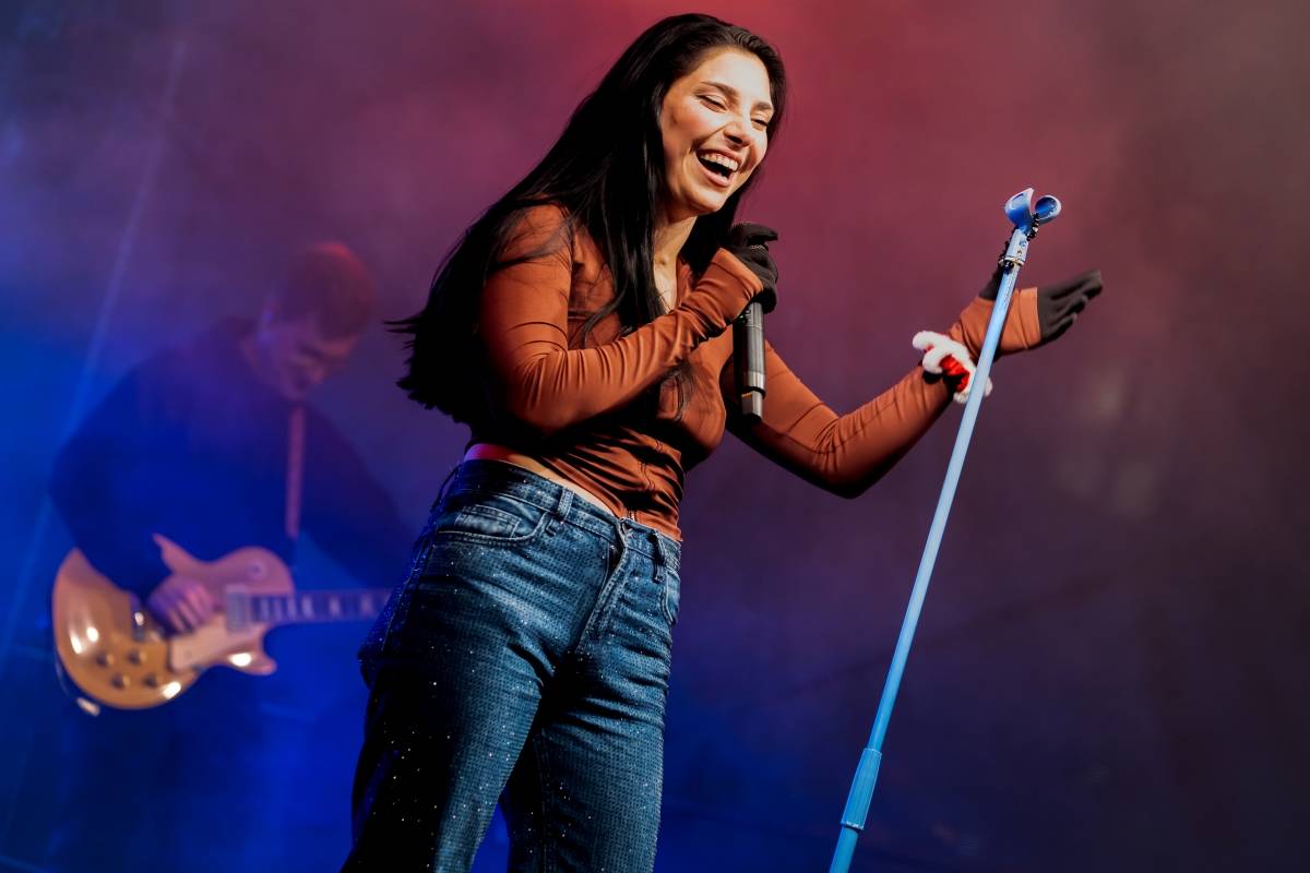 Pam Rabbit rozzářila svými písněmi a humornými hláškami brněnské vánoční trhy