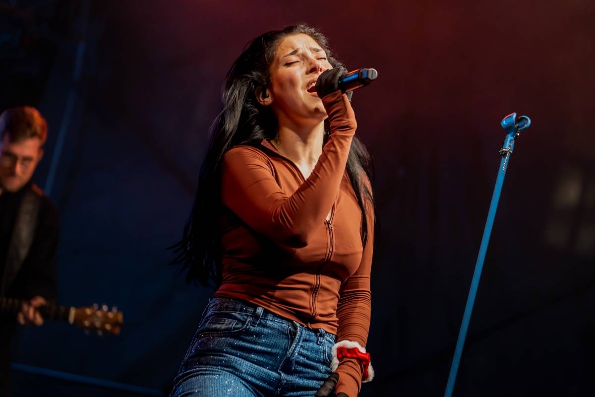 Pam Rabbit rozzářila svými písněmi a humornými hláškami brněnské vánoční trhy