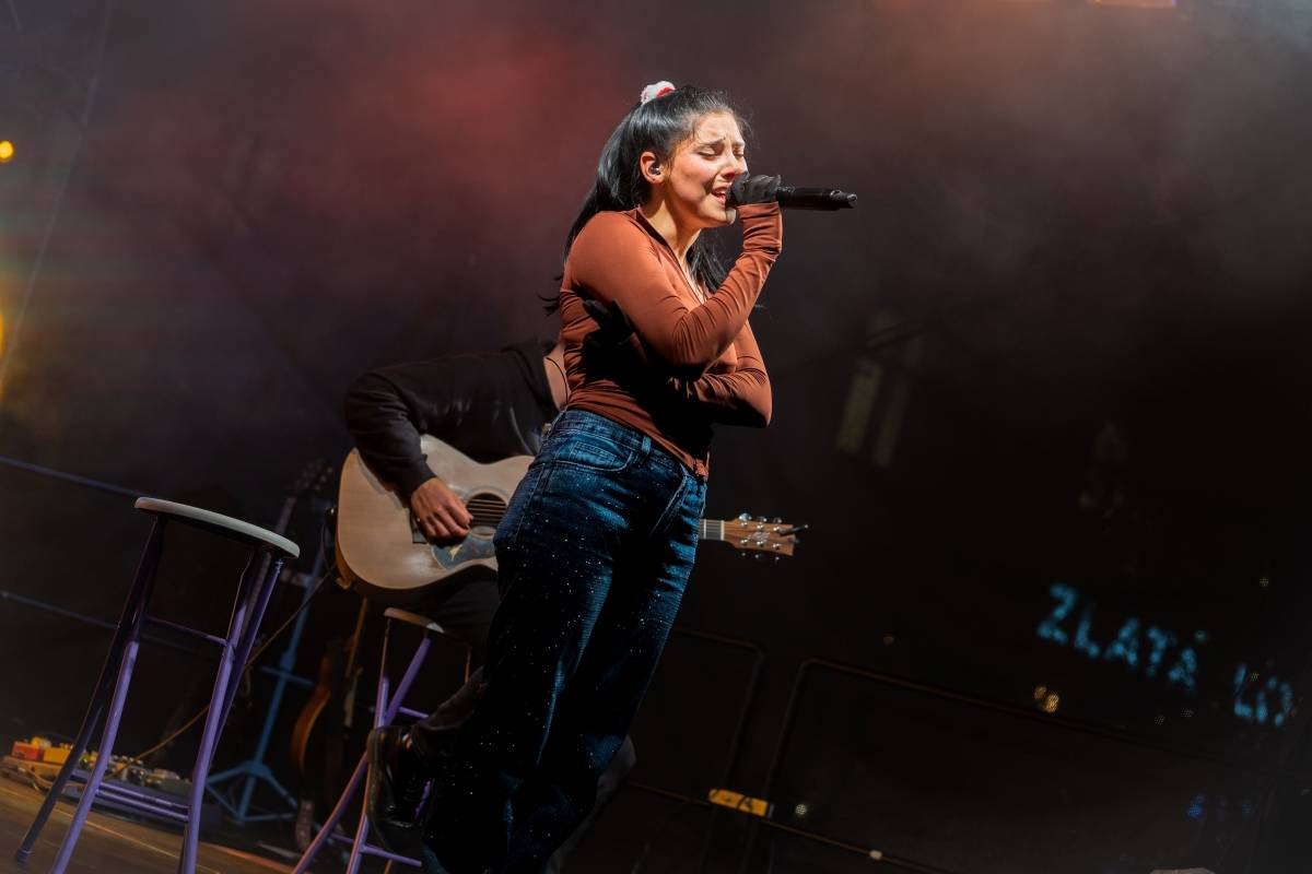 Pam Rabbit rozzářila svými písněmi a humornými hláškami brněnské vánoční trhy