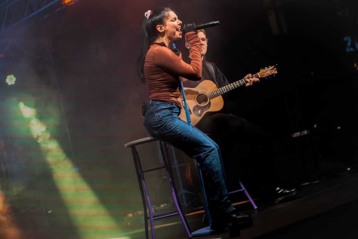 Pam Rabbit rozzářila svými písněmi a humornými hláškami brněnské vánoční trhy