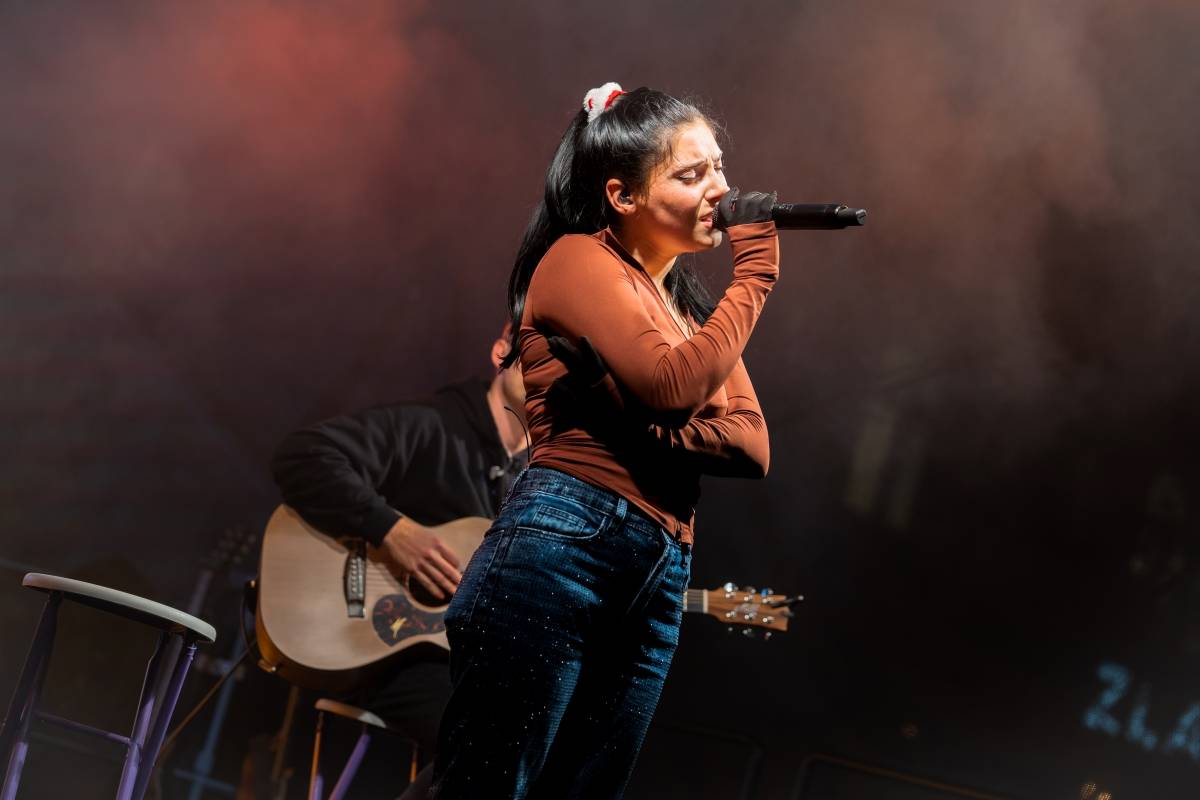 Pam Rabbit rozzářila svými písněmi a humornými hláškami brněnské vánoční trhy