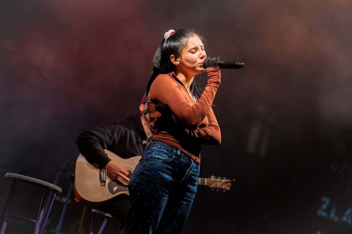 Pam Rabbit rozzářila svými písněmi a humornými hláškami brněnské vánoční trhy