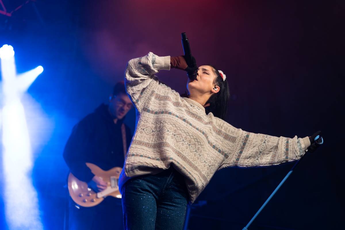 Pam Rabbit rozzářila svými písněmi a humornými hláškami brněnské vánoční trhy