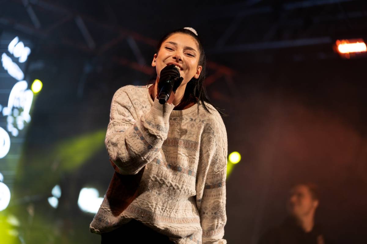 Pam Rabbit rozzářila svými písněmi a humornými hláškami brněnské vánoční trhy