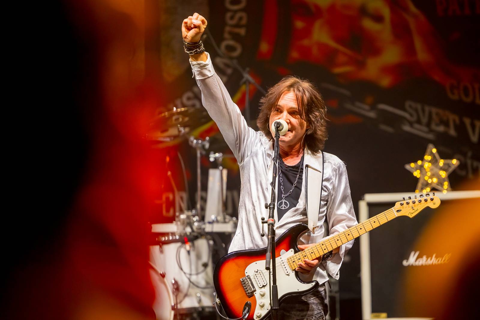 Vánoce po Slovensku. Tublatanka a Peter Nagy rozezpívali svými hity pražskou Lucernu