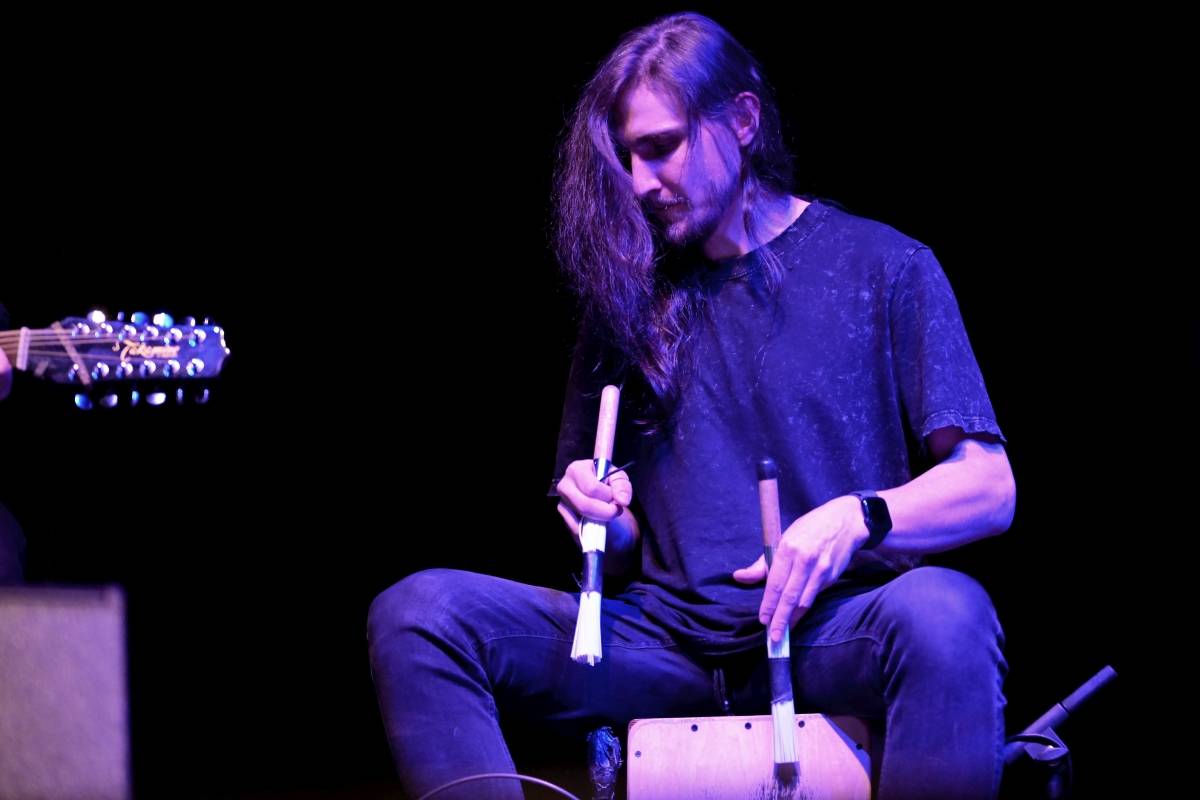 Michal Prokop zpříjemnil vyprodanému Foru Karlín svými písněmi předvánoční čas